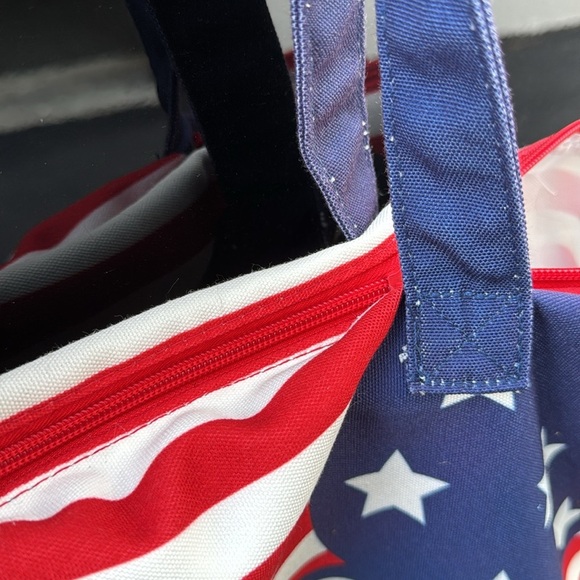 Disney - Mickey Mouse Americana Tote Bag 12'' H x 18'' W - Picture 2 of 5